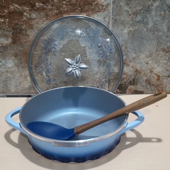 Temptations by Tora Brasier Lid Non Stick Aluminum Serving Spoon - Picture 5 of 12